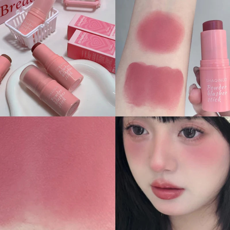 Blush Stick Cremoso Acabado Mate Natural