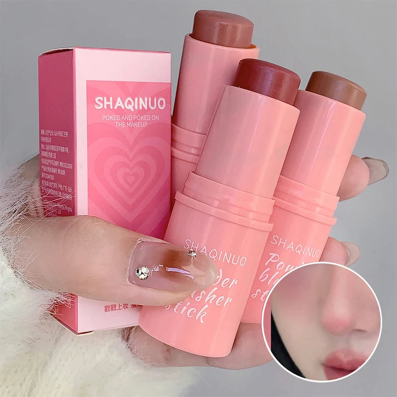 Blush Stick Cremoso Acabado Mate Natural