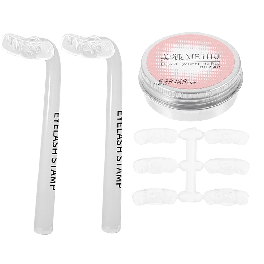 False Eyelash Stamp Natural Lower Eyelash Extensions Makeup Tool Under Eyelash Makeup Stamp Mascara Stick