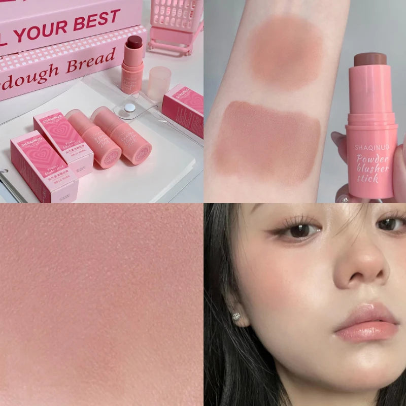Blush Stick Cremoso Acabado Mate Natural
