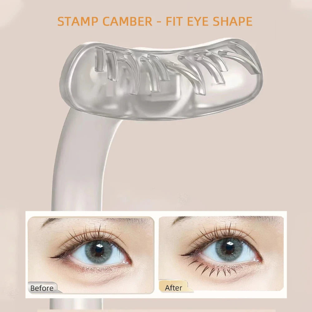 False Eyelash Stamp Natural Lower Eyelash Extensions Makeup Tool Under Eyelash Makeup Stamp Mascara Stick