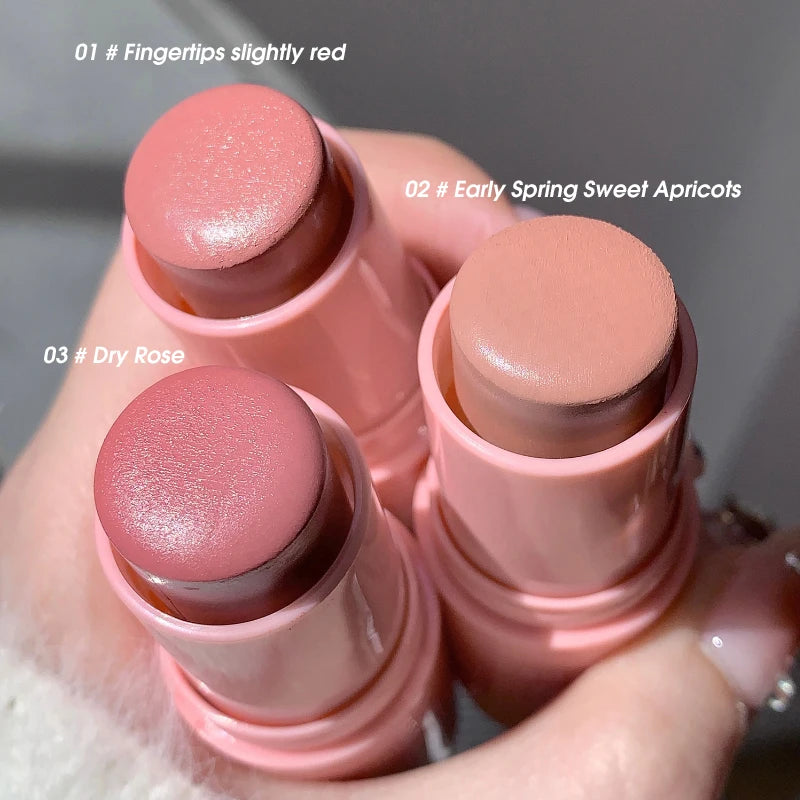 Blush Stick Cremoso Acabado Mate Natural