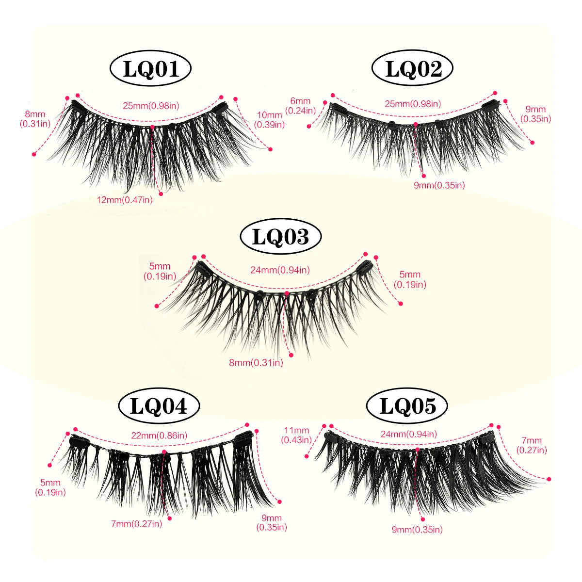 Pestañas Magnéticas Cat Eye con Pinzas | Reutilizables