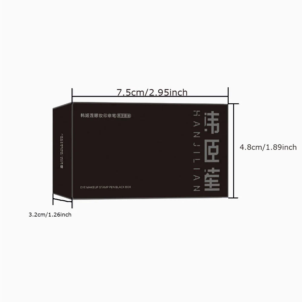 Set Delineador Stamp Pen Portable | Aplicación Rápida